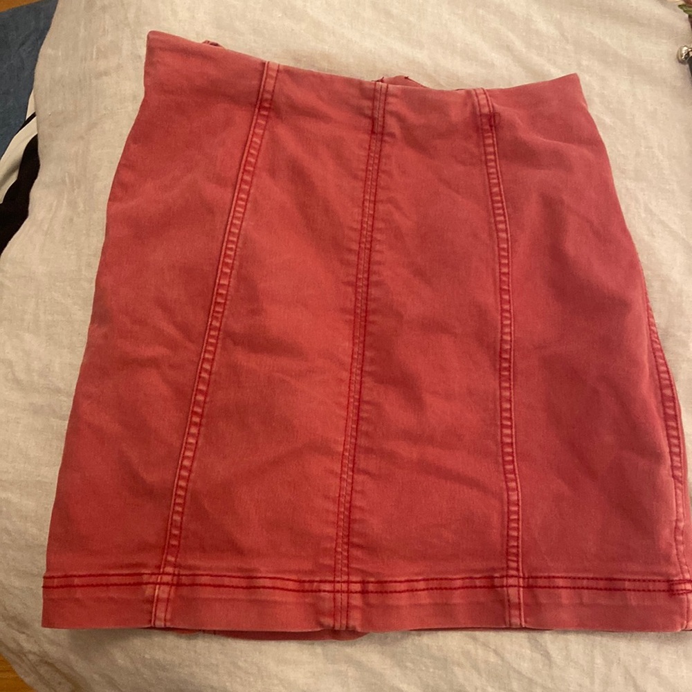 Free people mini skirt